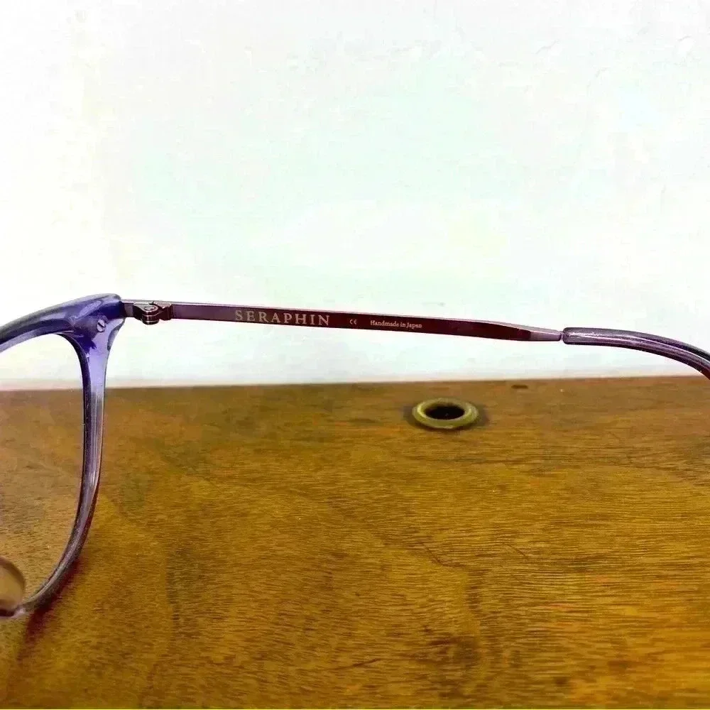 Seraphin by OGI WYNDHAM Eyeglasses Lilac Stardust 8244 53-16-140